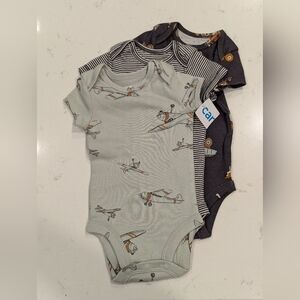 Carter's Baby Boys Bodysuit Set, Size Newborn NWT